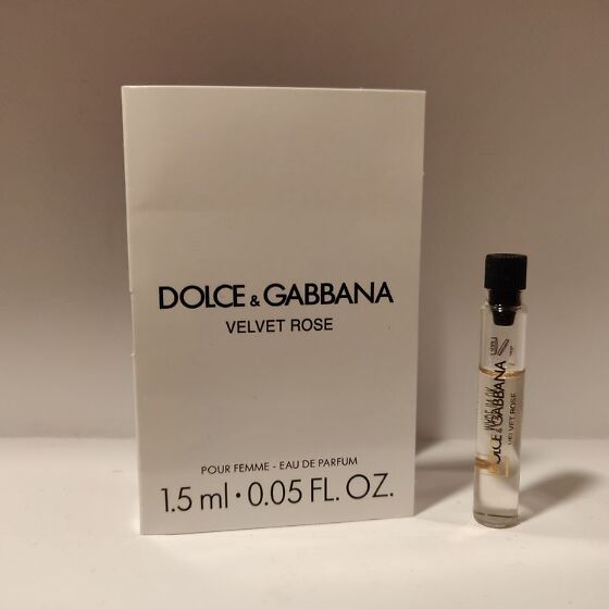 ドルチェ&ガッバーナ ベルベット ローズ 1.5ml 公式香水サンプル