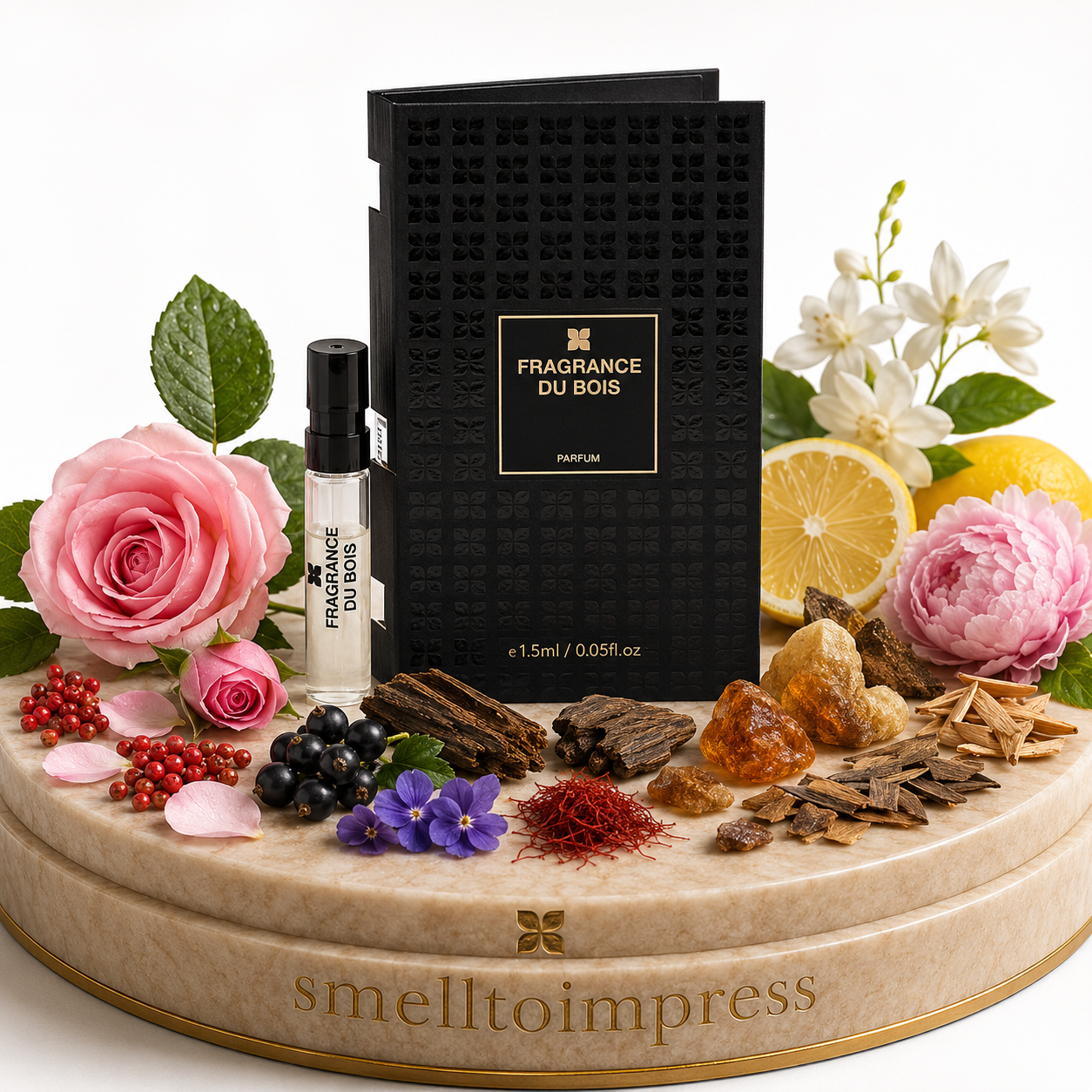 Fragrance Du Bois Siberian Rose 1.5 mL 0.05 fl. oz. 公式香水サンプルの写真