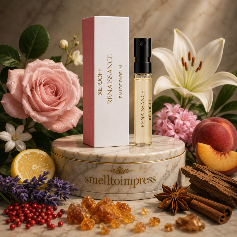 XERJOFF RENAISSANCE 2 mL 0.06 fl. oz. 公式香水サンプルの香水テスター画像