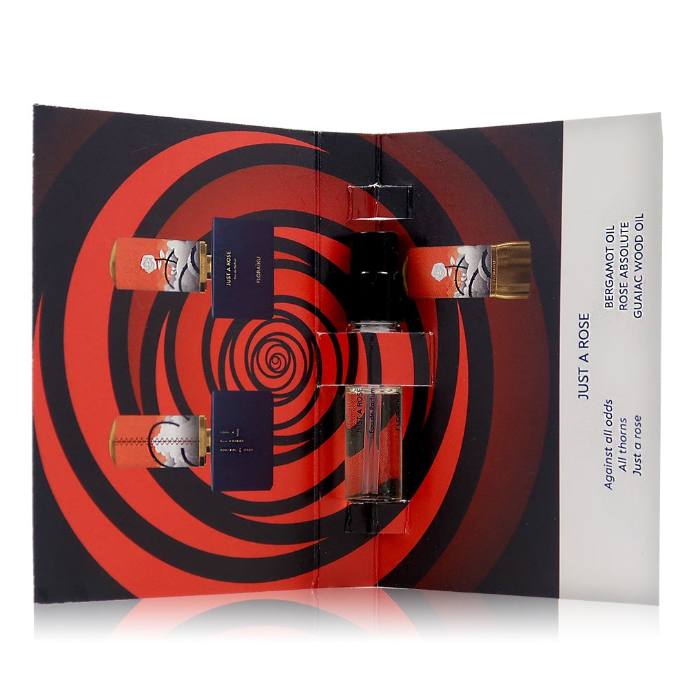 フロライク ジャスト ア ローズ フレグランスの公式香水サンプル 1.5ml