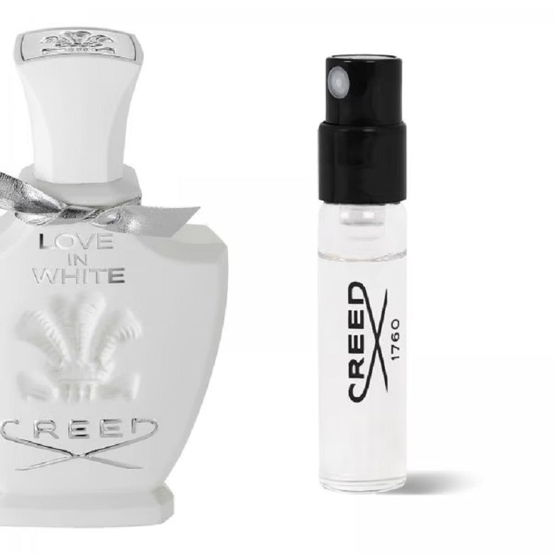 Creed Love in White edp 2ml officiel parfumeprøve, Creed Love in White edp 2ml officieel parfumstalen, Creed Love in White edp 2ml muestra de perfume oficial, Creed Love in White edp 2ml hivatalos parfüm minta, Creed Love in White edp 2ml campione di