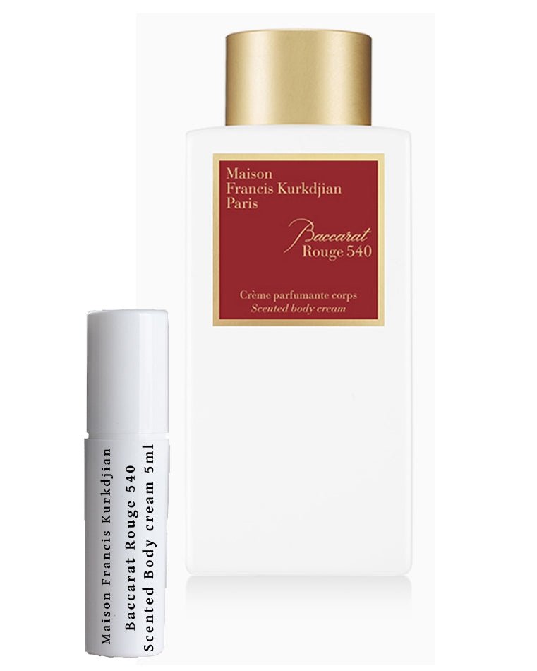 メゾン フランシス クルジャン バカラ ルージュ 540 センテッド ボディクリーム サンプル 5ml
