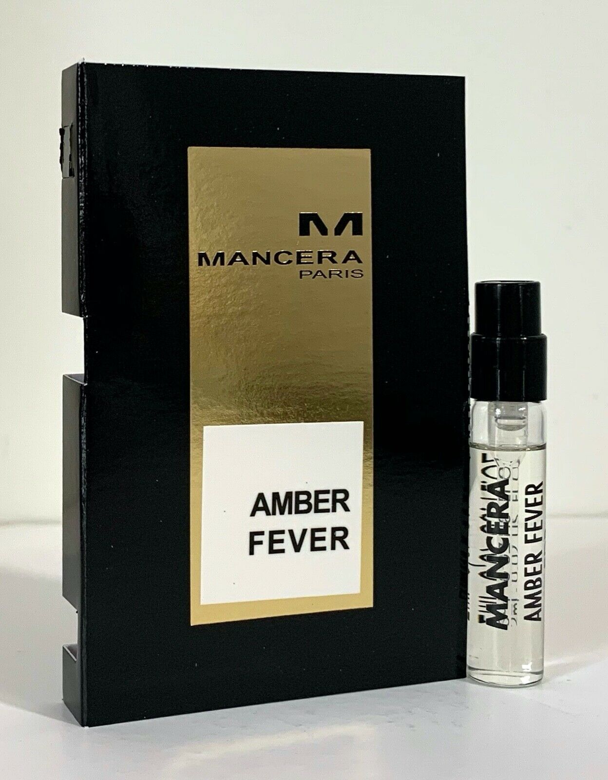 マンセラ アンバー フィーバー 公式香水サンプル 2ml 0.06 fl. oz.、マンセラ アンバー フィーバー 2ml 0.06 fl. oz. 公式香水サンプル