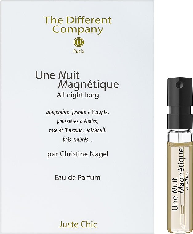 The Different Company Une Nuit Magnetique 2ml 0.06 fl.オンス公式香水サンプル
