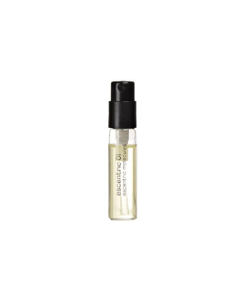 エセントリック モレキュールズ エセントリック 01 2ml 0.07 fl.オンスヒバタロス パルファム ミンタ、エセントリック モレキュールズ エセントリック 01 2ml 0.07 fl。オンスアモストラ オフィシャル デ 香水、エセントリック モレキュールズ エセントリック 01 2ml 0.07 fl。オンス 官方香水样品、Mostră oficială de parfum Escentric Molecules Escentric 01 2ml 0.07 fl.オンス、エセントリック