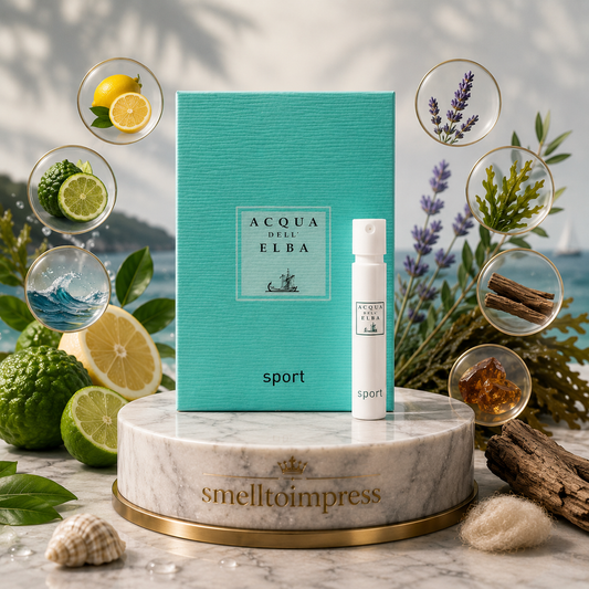Acqua Dell' Elba Sport 公式香水サンプル 1.2 mL 0.04 fl. oz の画像