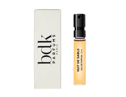 Bdk パルファム ニュイ ド サブレ オードパルファム 2ml 0.06 fl. oz公式香水サンプル