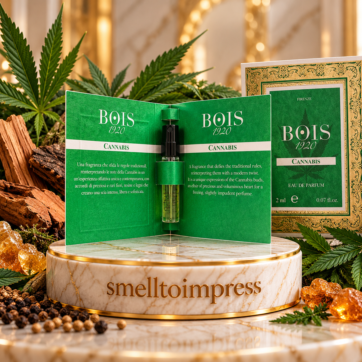 Bois 1920 Cannabis 2 mL 公式香水サンプルの画像