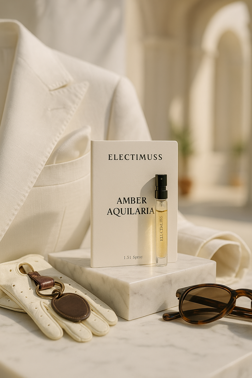 Electimuss London アンバー アクイラリア 1.5ml 0.05 fl. oz. 公式香水サンプル