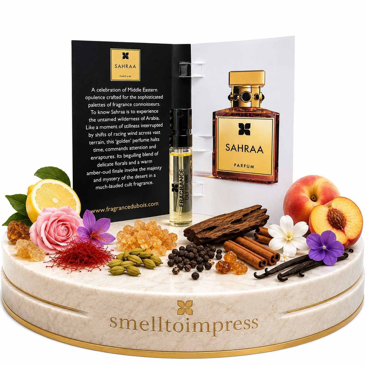 Fragrance Du Bois Sahraa 1.5 mL 0.05 fl. oz. 公式香水サンプルの写真