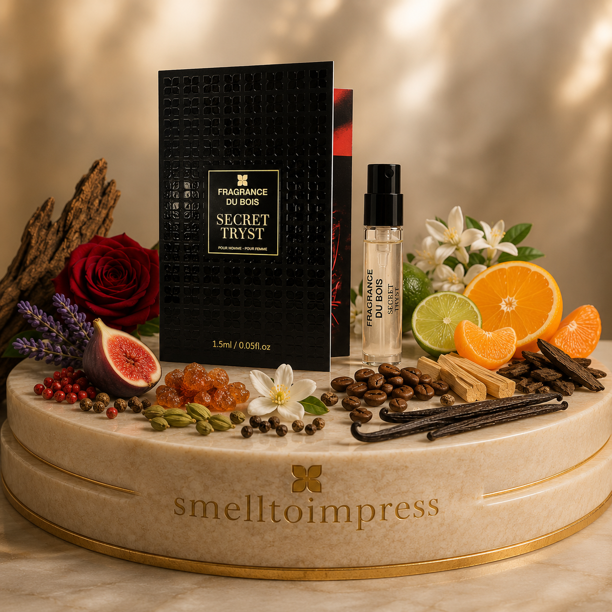 フレグランス デュ ボア シークレット トリスト 1.5 mL 0.05 fl. oz. 公式香水サンプルの画像