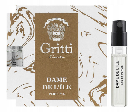 Gritti Dame de l'Ille 公式香水サンプル 2ml 0.06 fl. oz.