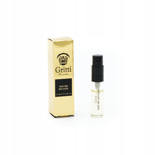 Gritti You're So Vain 公式香水サンプル 2ml 0.06 fl. oz.