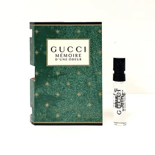 グッチ メモワール ドゥヌ オデュール バイ グッチ パルファム 公式香水サンプル 1.5ml 廃盤フレグランス