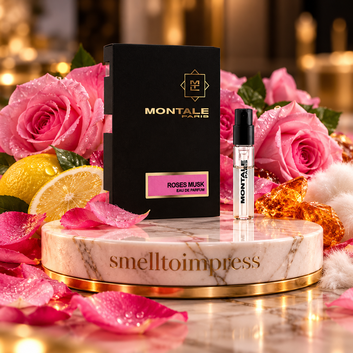 Montale Roses Musk 2 mL 公式香水サンプルの画像