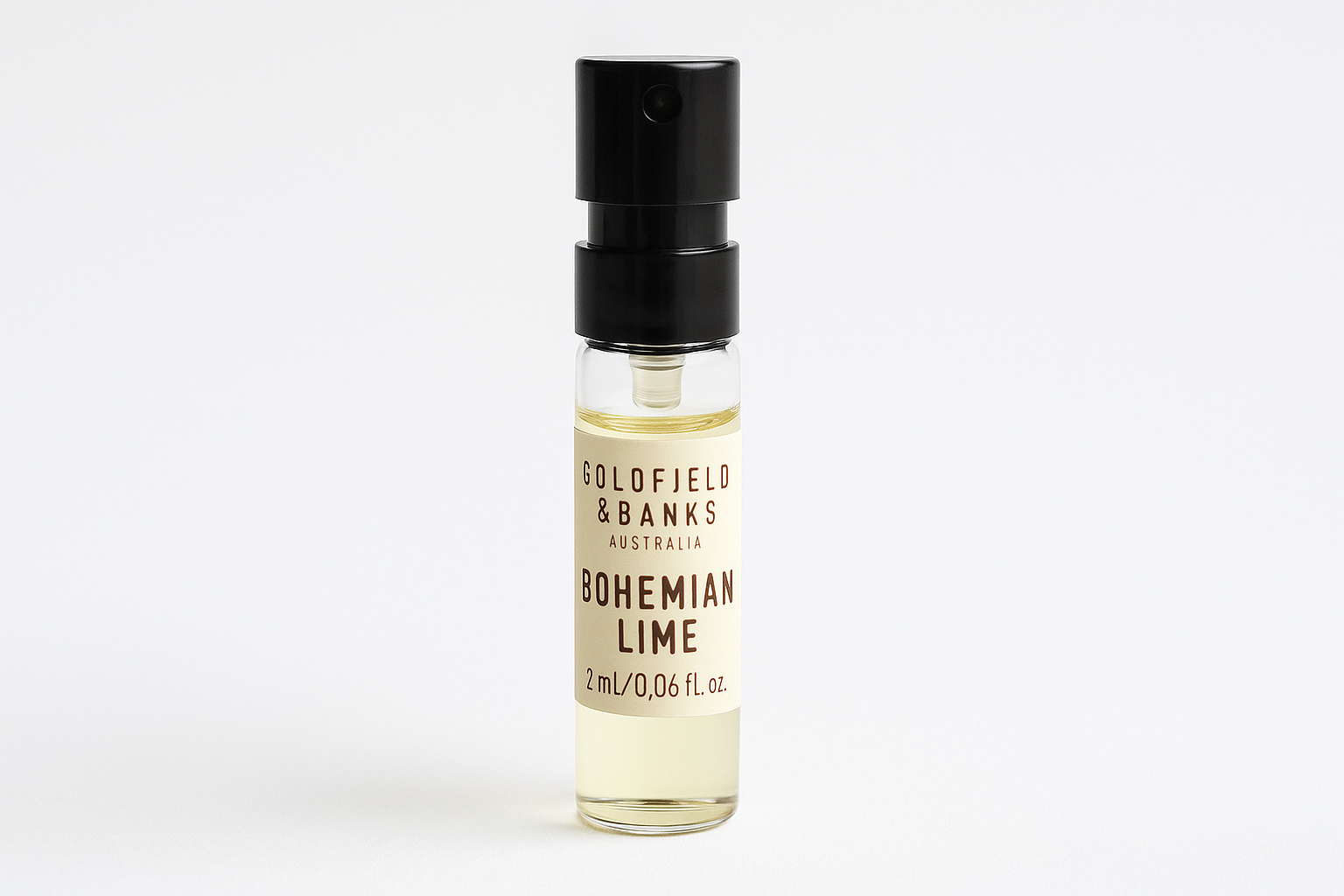 ゴールドフィールド・アンド・バンクス オーストラリア ボヘミアンライム 2ml 0.06液量オンス 公式香水サンプル