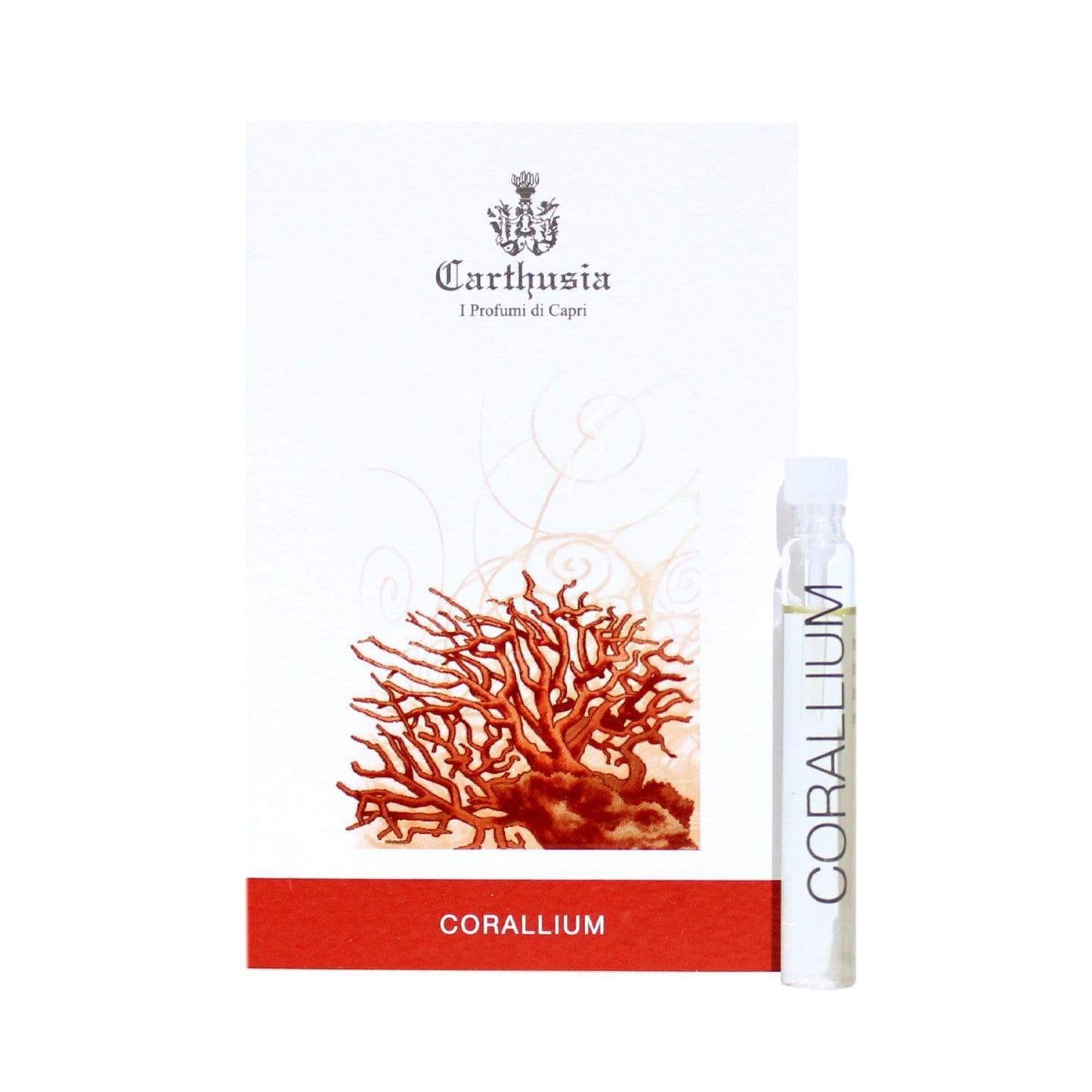 公式 Carthusia 香水サンプル Carthusia Corallium サイズ 2ml 0.06 オンス。