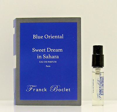 フランク・ボクレ スウィート・ドリーム イン サハラ 1.5ml 0.54オンスの公式香水サンプル。
