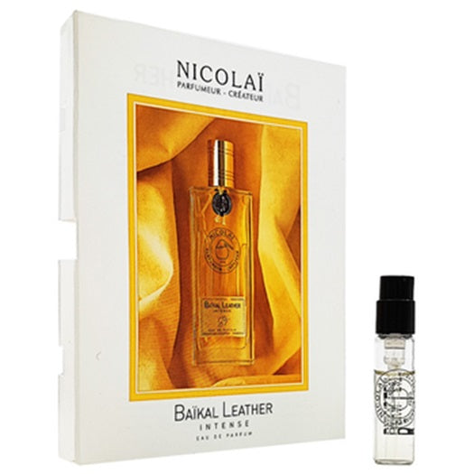 ニコライの公式香水サンプル、Baikal Leatherの香り 1.8ml 0.07 oz. 香水テスター