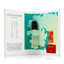 フロライク スリーピング・オン・ザ・ルーフ フレグランスの公式香水サンプル 1.5ml
