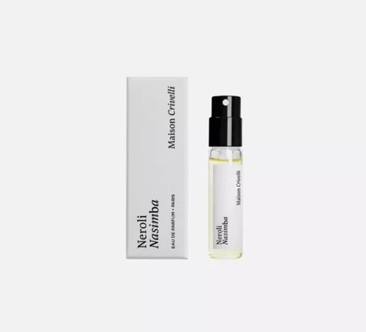 メゾン クリヴェリの公式香水サンプル ネロリ ナシンバ 1.5ml 0.05 fl.oz.