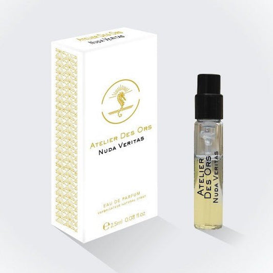 アトリエ・デ・オル ヌーダ・ヴェリタス 2.5ml 0.08 fl. oz. 公式香水サンプル