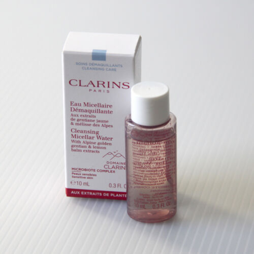 クラランス クレンジング ミセラー ウォーター ミニ スキンケア サンプル 10ML 0.3 オンス