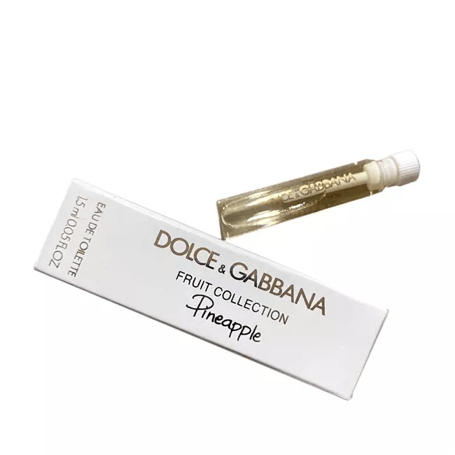ドルチェ＆ガッバーナ フルーツコレクション パイナップル 1.5ml 公式香水サンプル