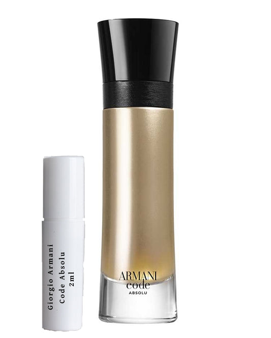 GIORGIO ARMANI アルマーニ コード アブソリュ サンプル 2ml