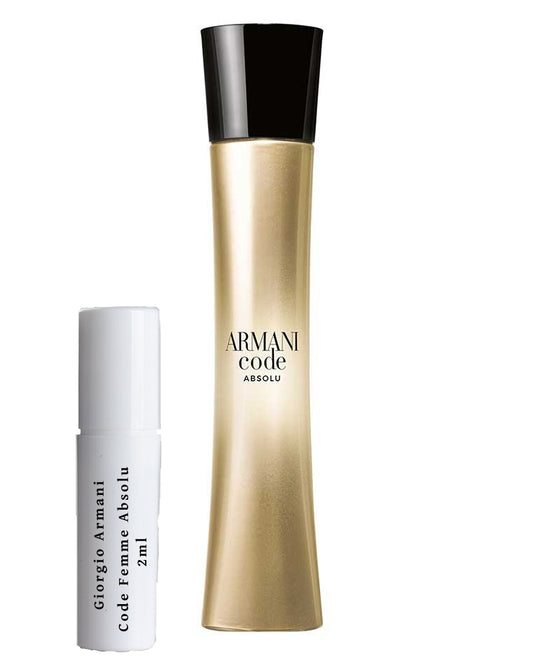 GIORGIO ARMANI アルマーニ コード ファム アブソリュ サンプル 2ml