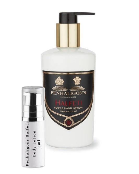ペンハリガン ハルフェティ ボディローション サンプル 5ml