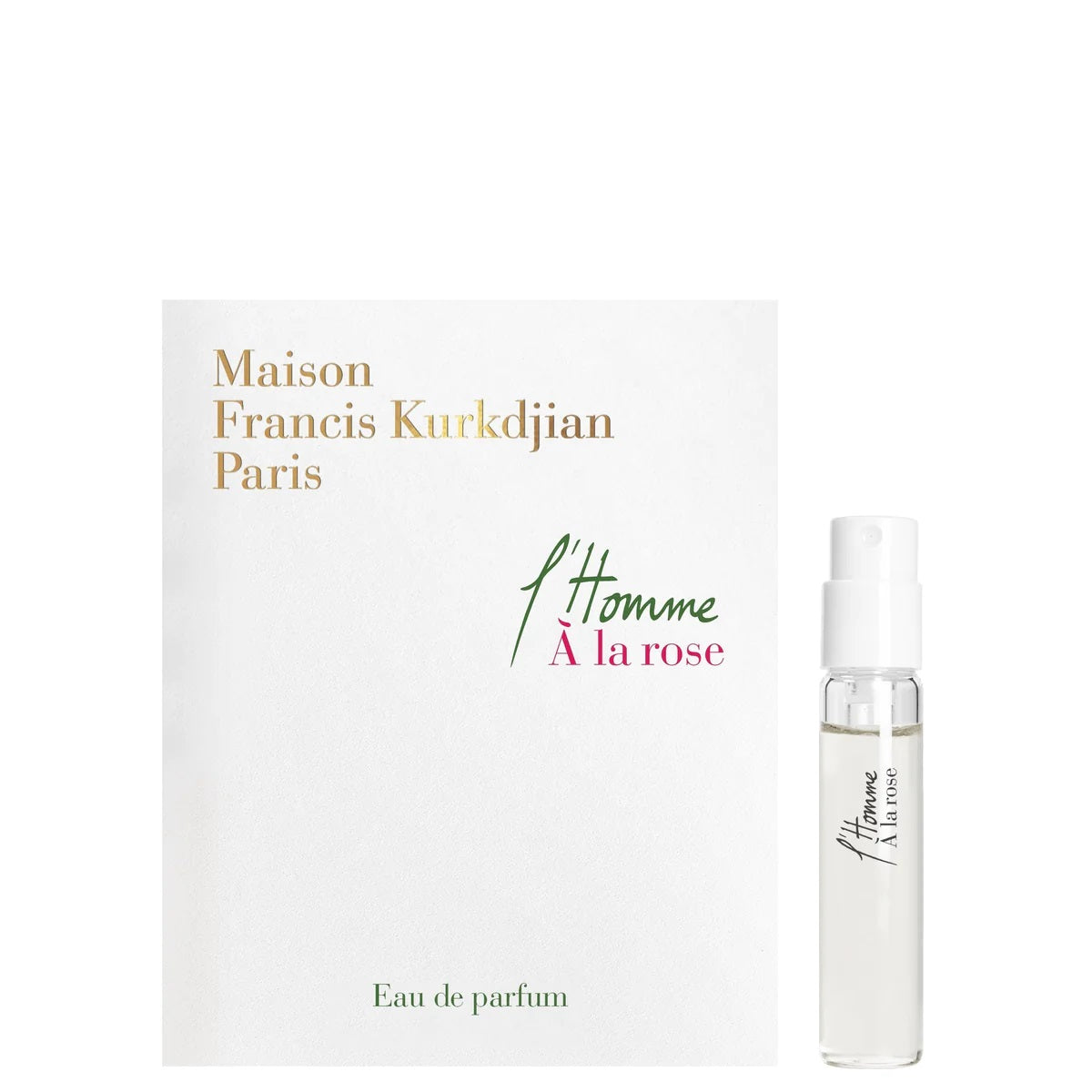 メゾン フランシス クルジャン ロム ア ラ ローズ 2ml 0.06 fl.オンス公式フレグランスサンプル