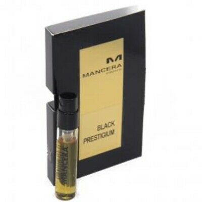 マンセラ ブラック プレスティジウム 公式サンプル 2ml 0.07 fl. oz.、マンセラ ブラック プレスティジウム 2ml 0.06 fl. oz. 公式香水サンプル
