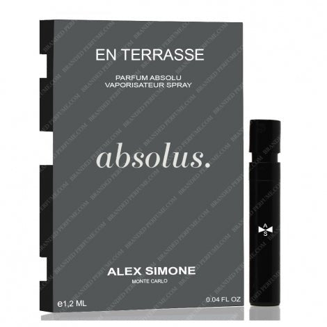 アレックス シモーネ アン テラス パルファム アブソリュ 1.2ml 0.04 fl.オンス公式香水サンプル